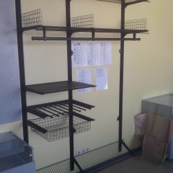 Гардеробная для небольших помещений