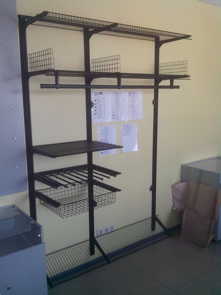 Гардеробная для небольших помещений